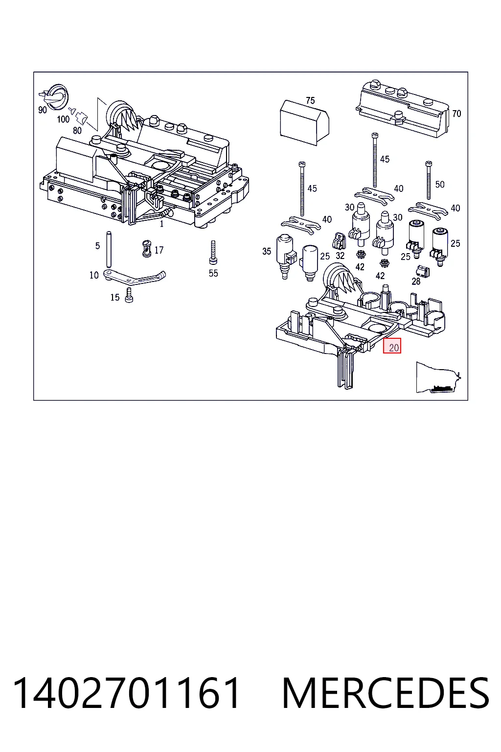 Do koszyka K68049181AB Fiat/Alfa/Lancia Elektroniczna płyta automatycznej skrzyni biegów