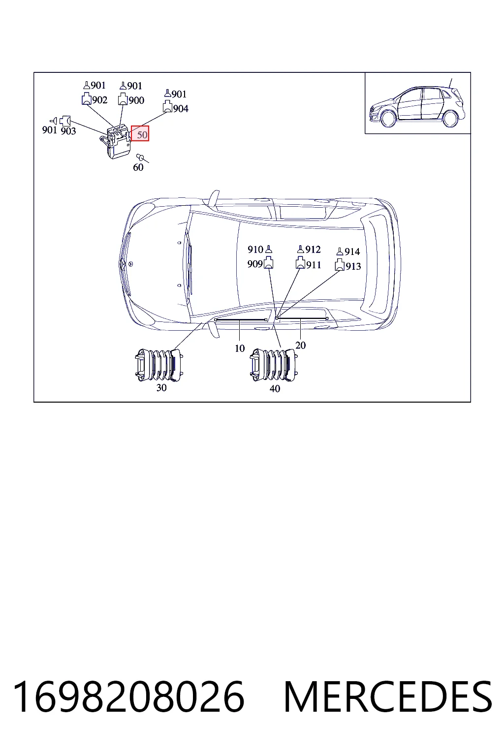  Mechanizm podnoszenia szyby drzwi przednich prawych Mercedes ML/GLE 