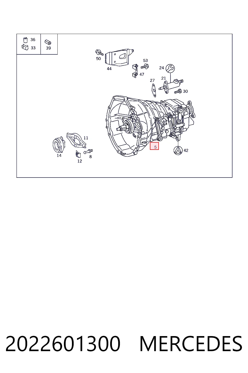 Mechaniczna skrzynia biegów w komplecie Mercedes C kombi (S202) (1996 - 2001) cena, od 440,86 USD