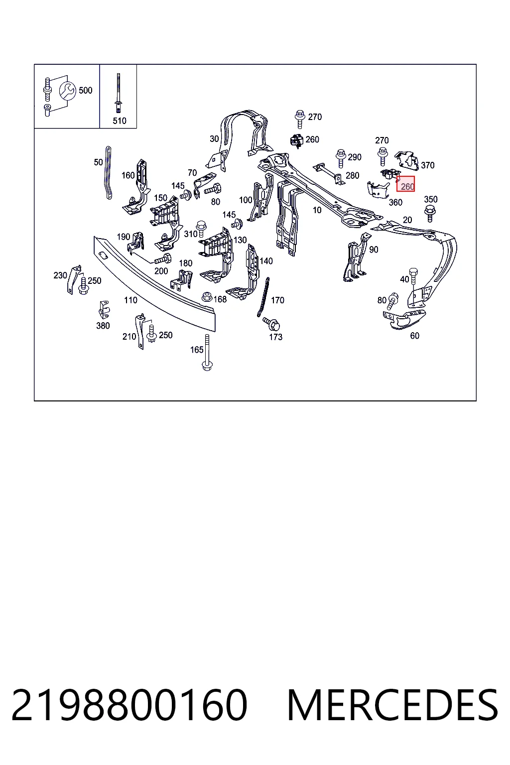 Zamek maski Mercedes C coupe (CL203) (2001 - 2007) cena, od 29,80 USD