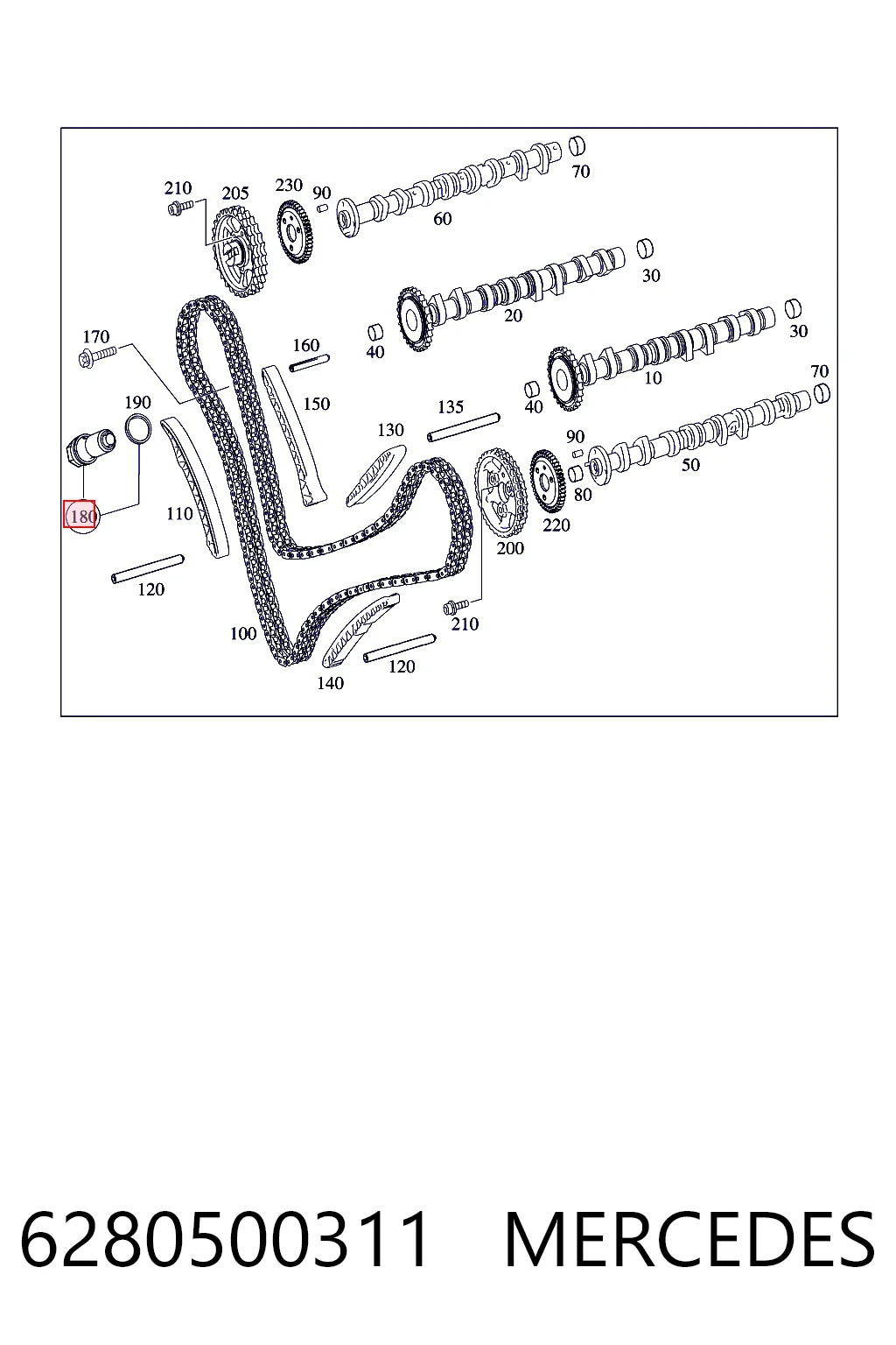 Napinacz łańcucha rozrządu Fiat/Alfa/Lancia K68017937AA cena, od 32,12 USD