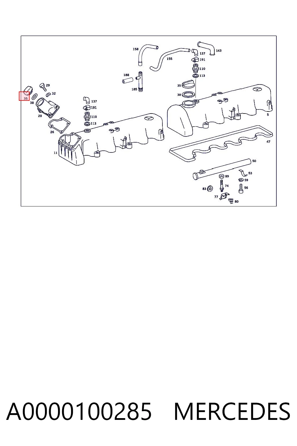A0000100285 Mercedes