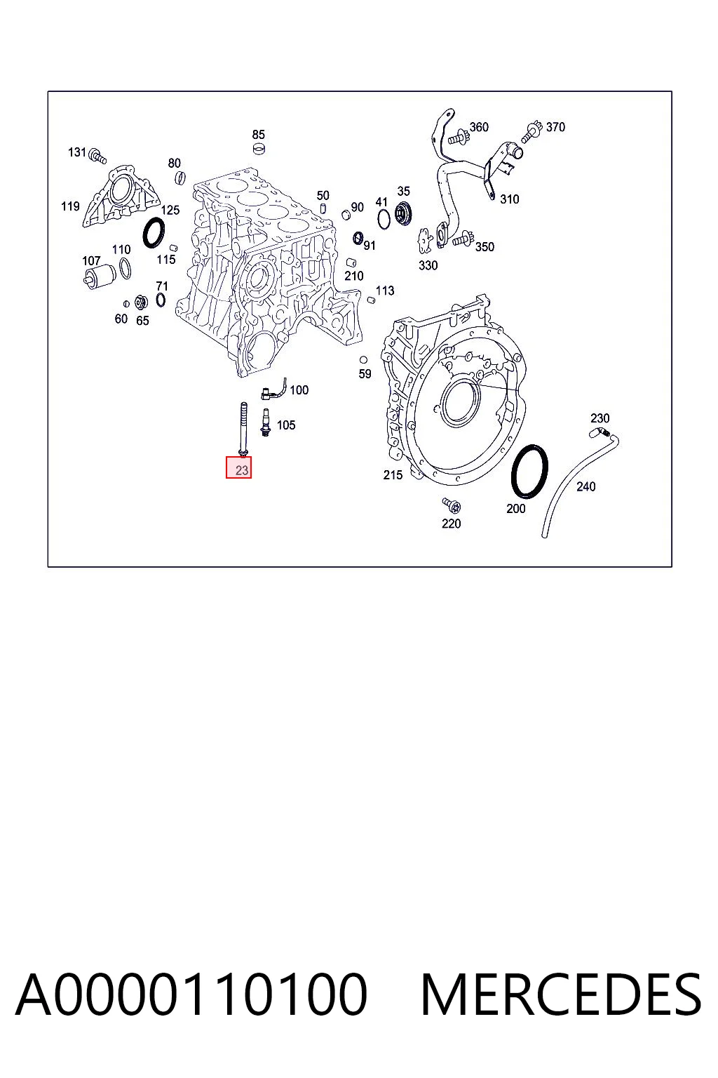 A0000110100 Mercedes