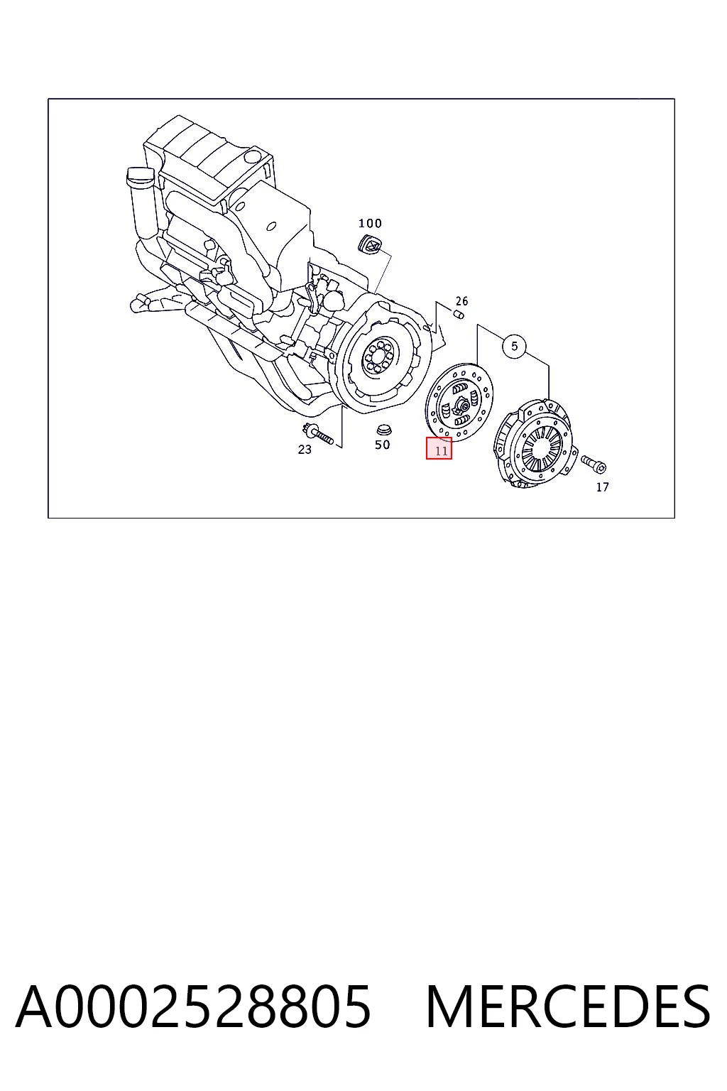 Tarcza sprzęgła Mercedes Vaneo minivan (414) (2002 - 2005) cena, od 49,11 USD