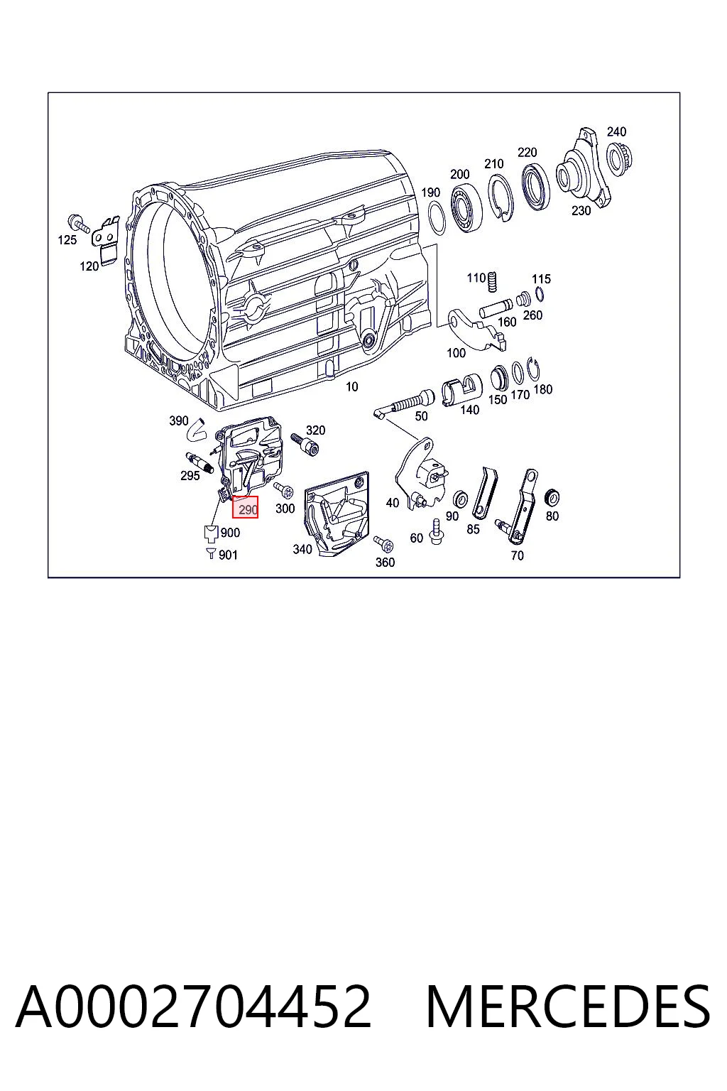 A0002704452 Mercedes 