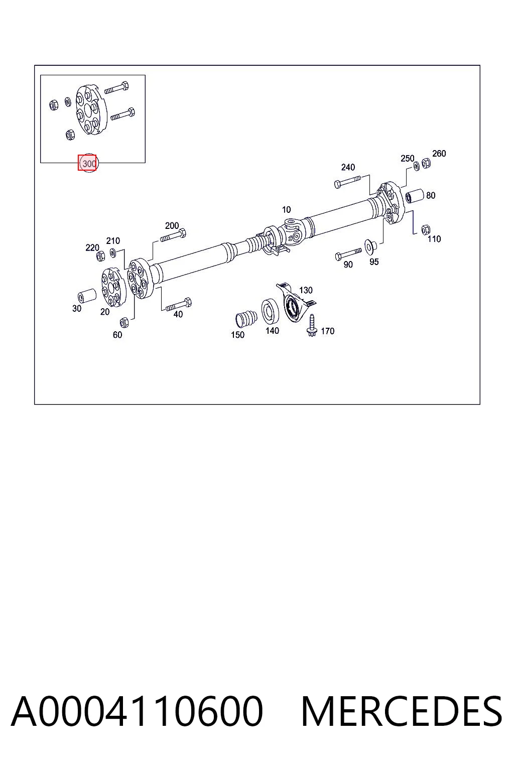 A0004110600 Mercedes