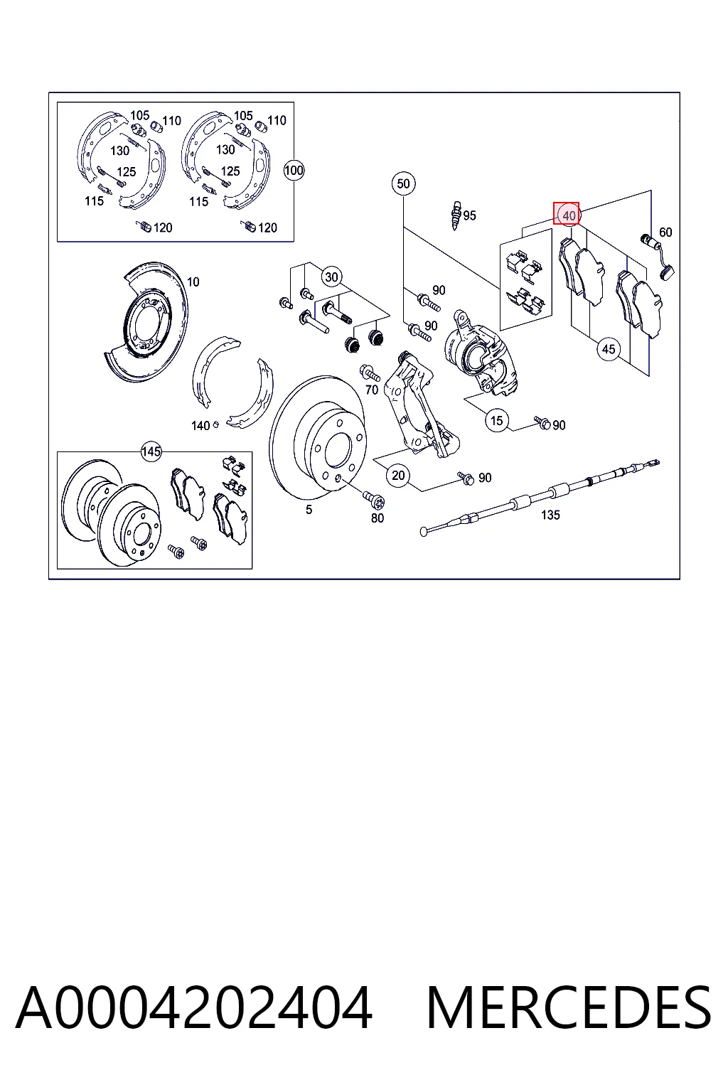 A0004202404 Mercedes