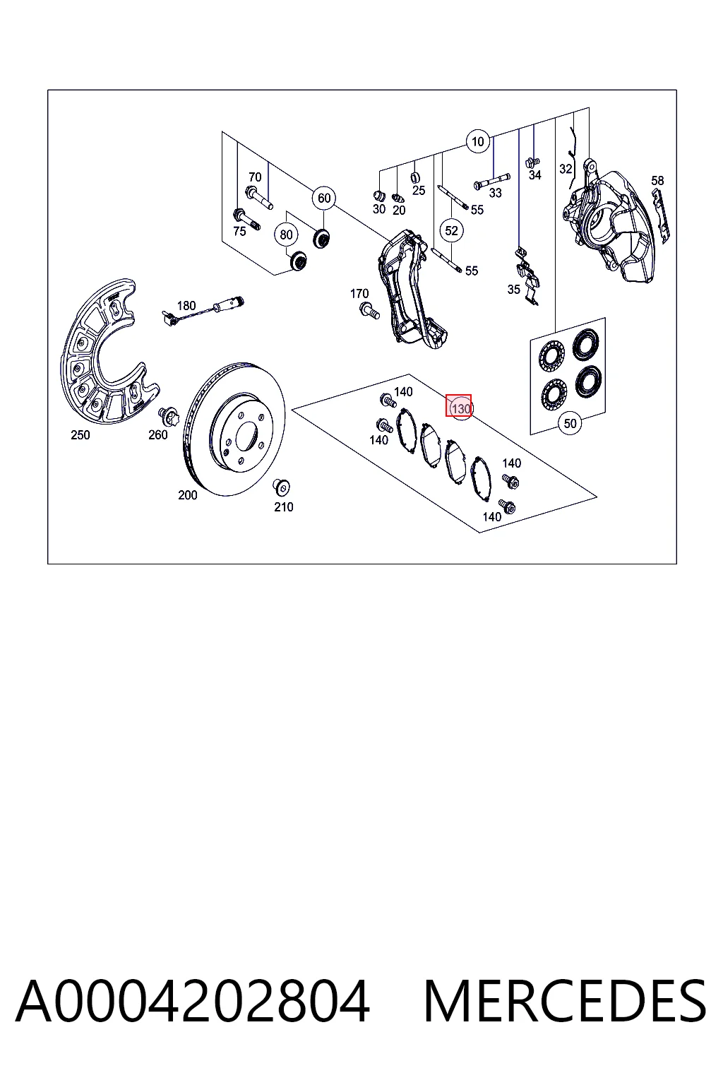 A0004202804 Mercedes