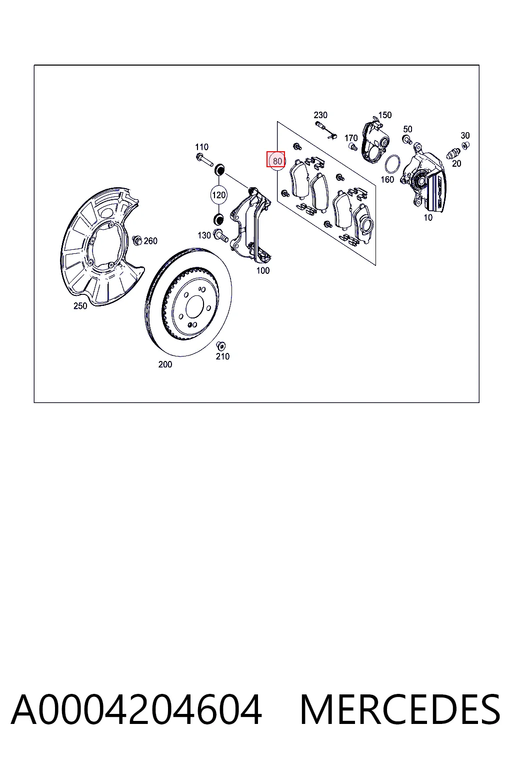 A0004204604 Mercedes