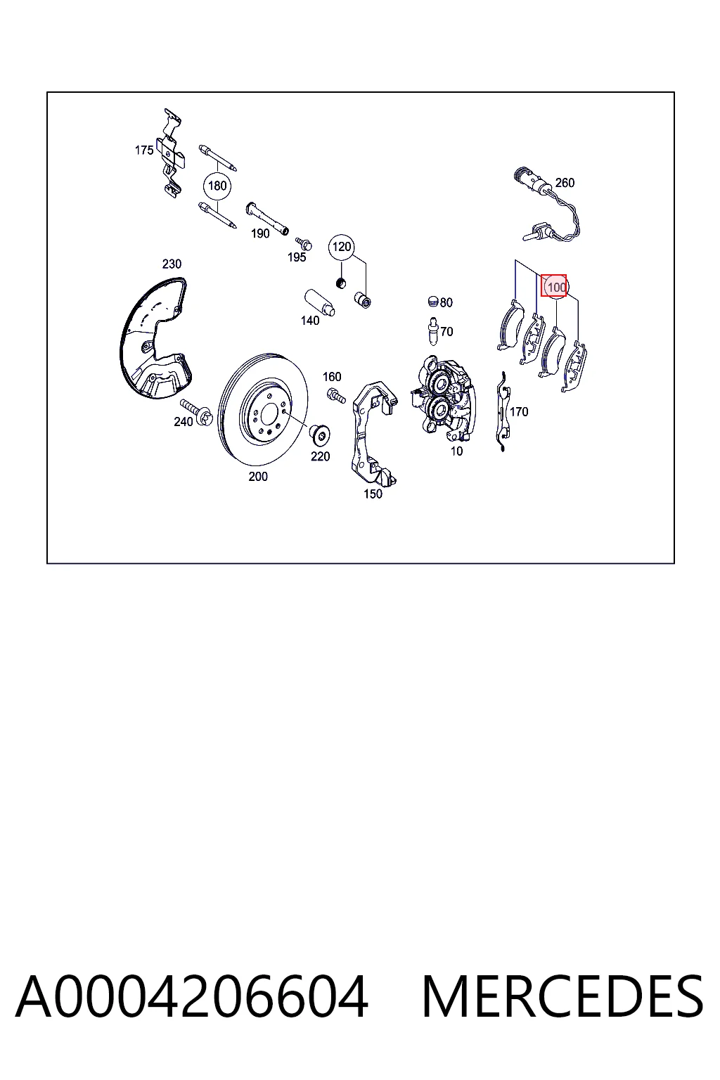 A0004206604 Mercedes
