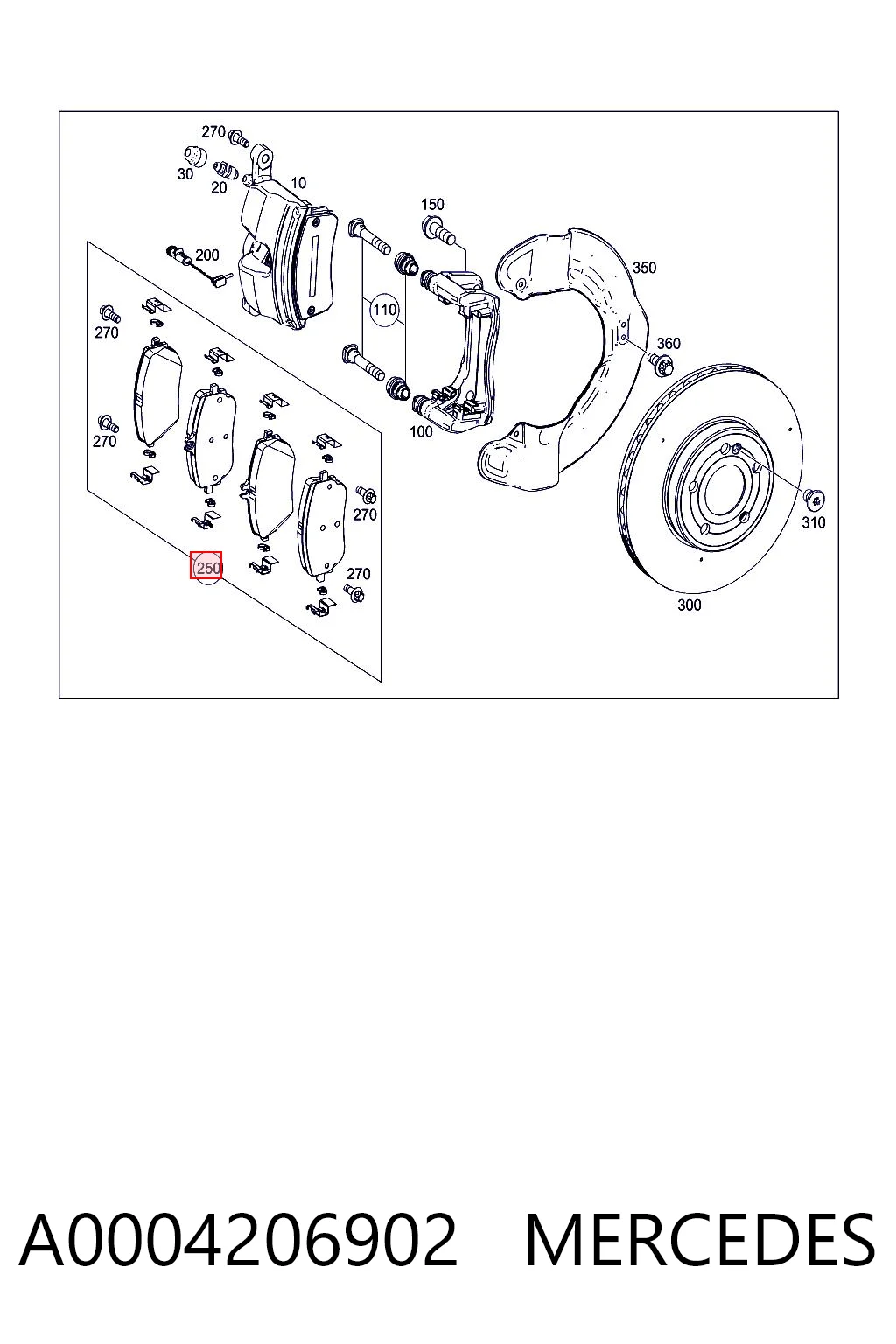 A0004206902 Mercedes