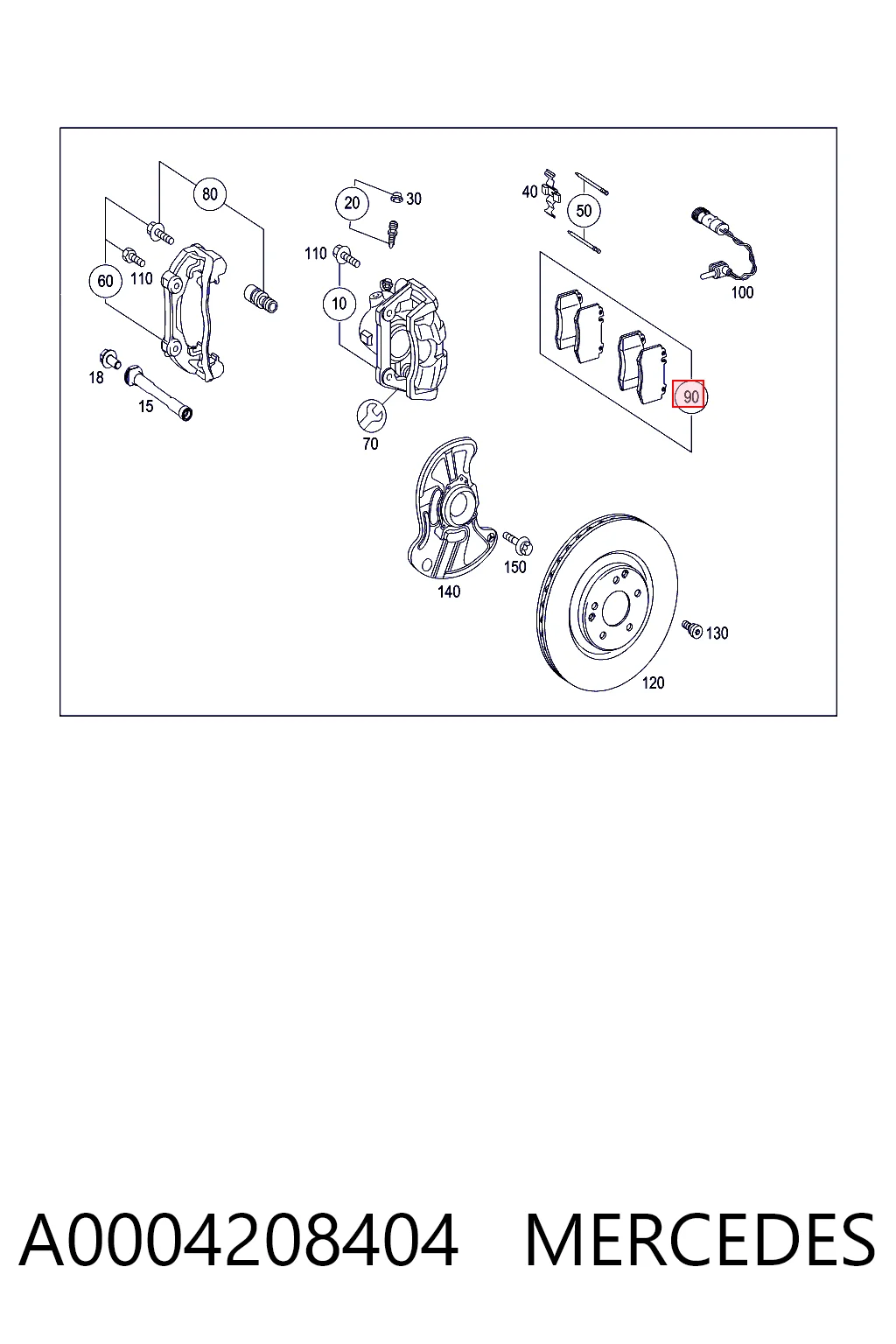 A0004208404 Mercedes