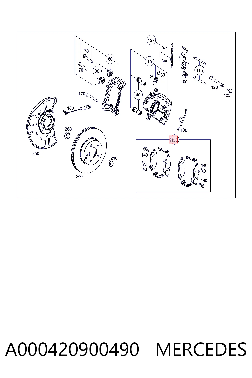 A000420900490 Mercedes