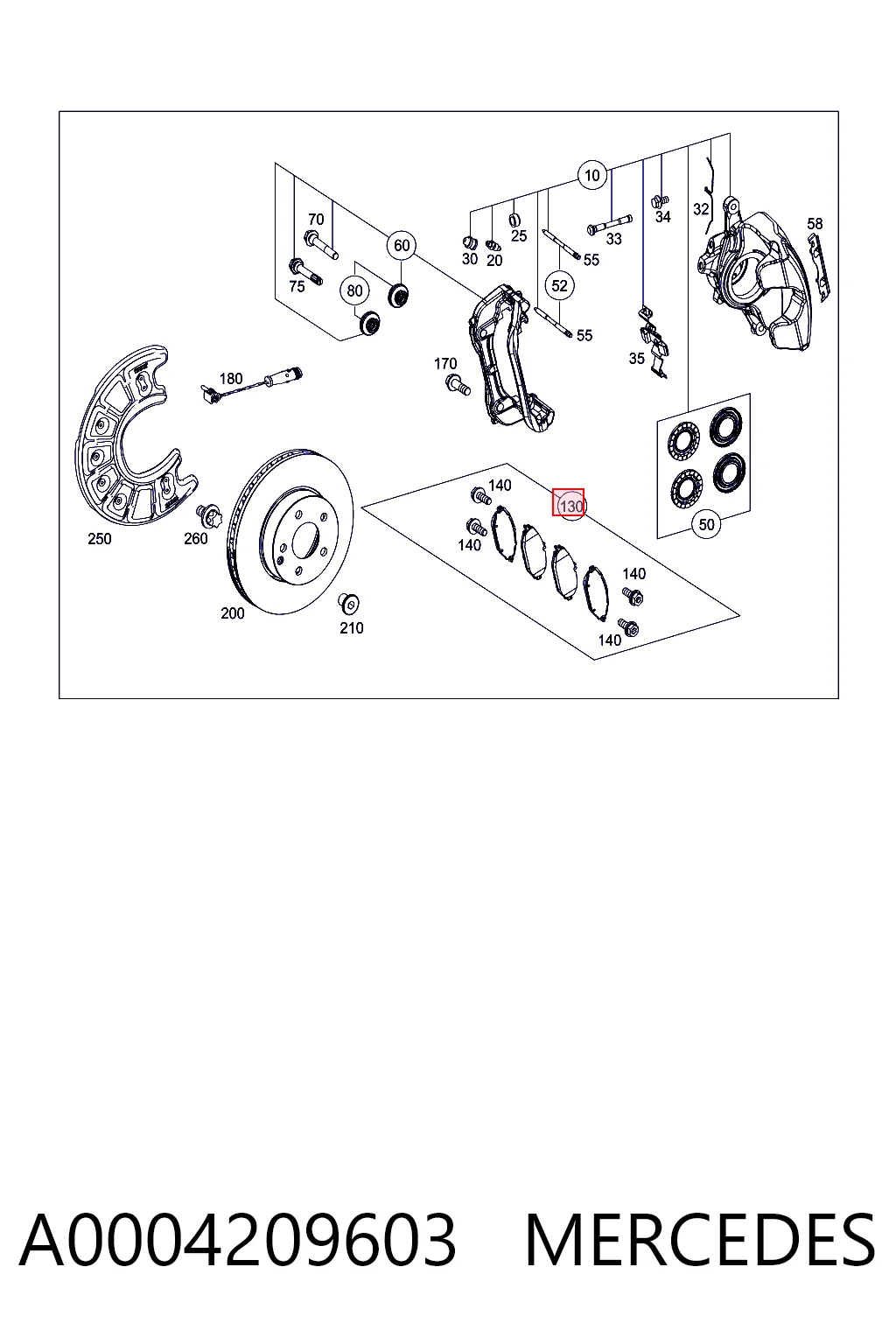 A0004209603 Mercedes