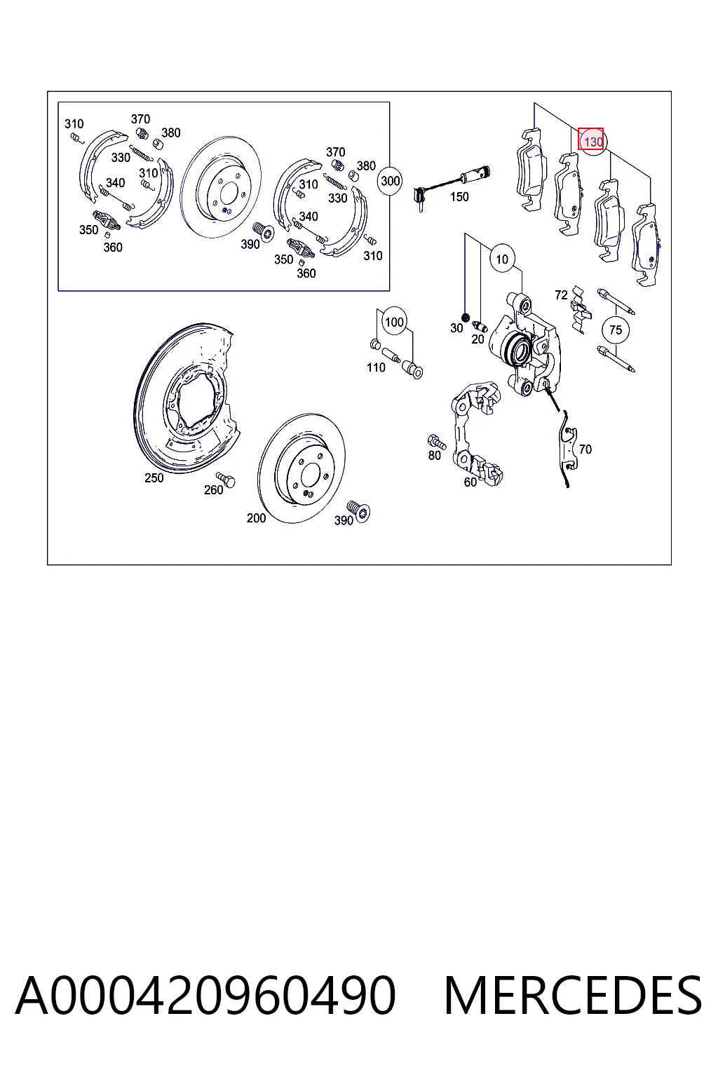 A000420960490 Mercedes