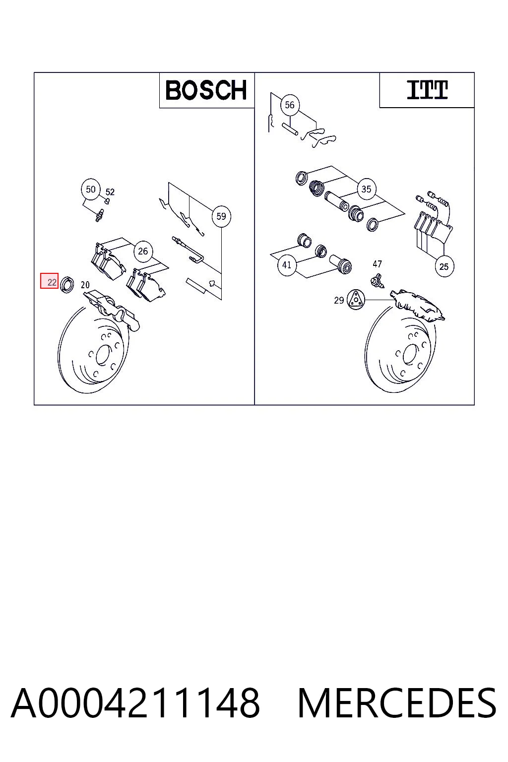 A0004211148 Mercedes