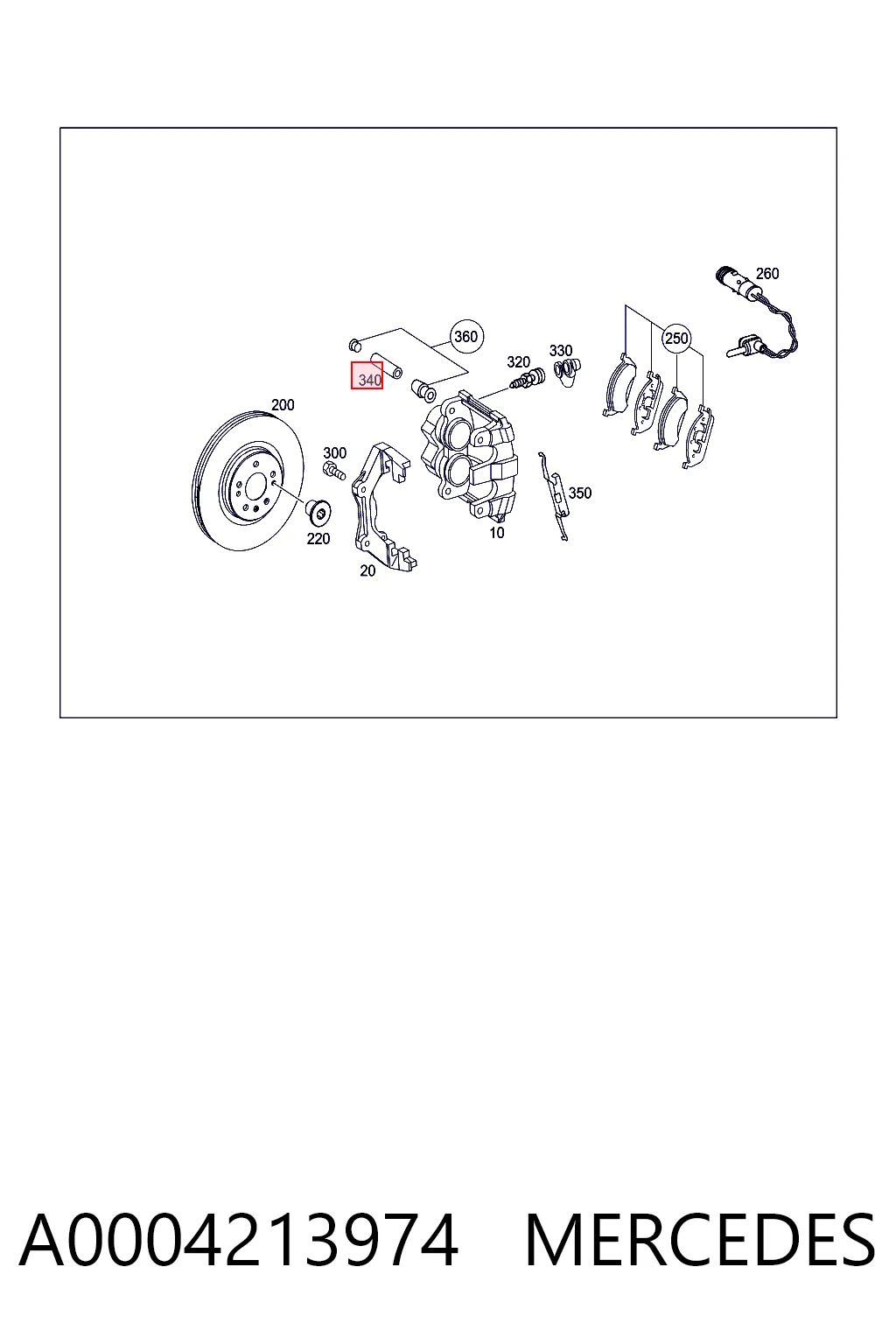 A0004213974 Mercedes