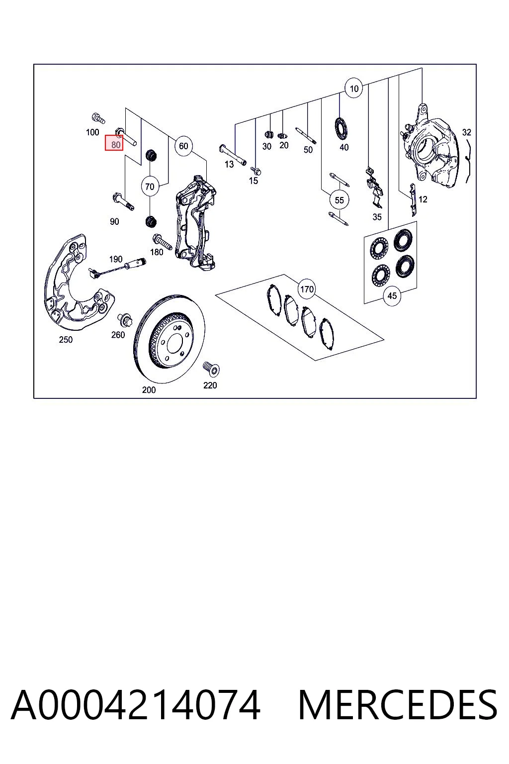 A0004214074 Mercedes