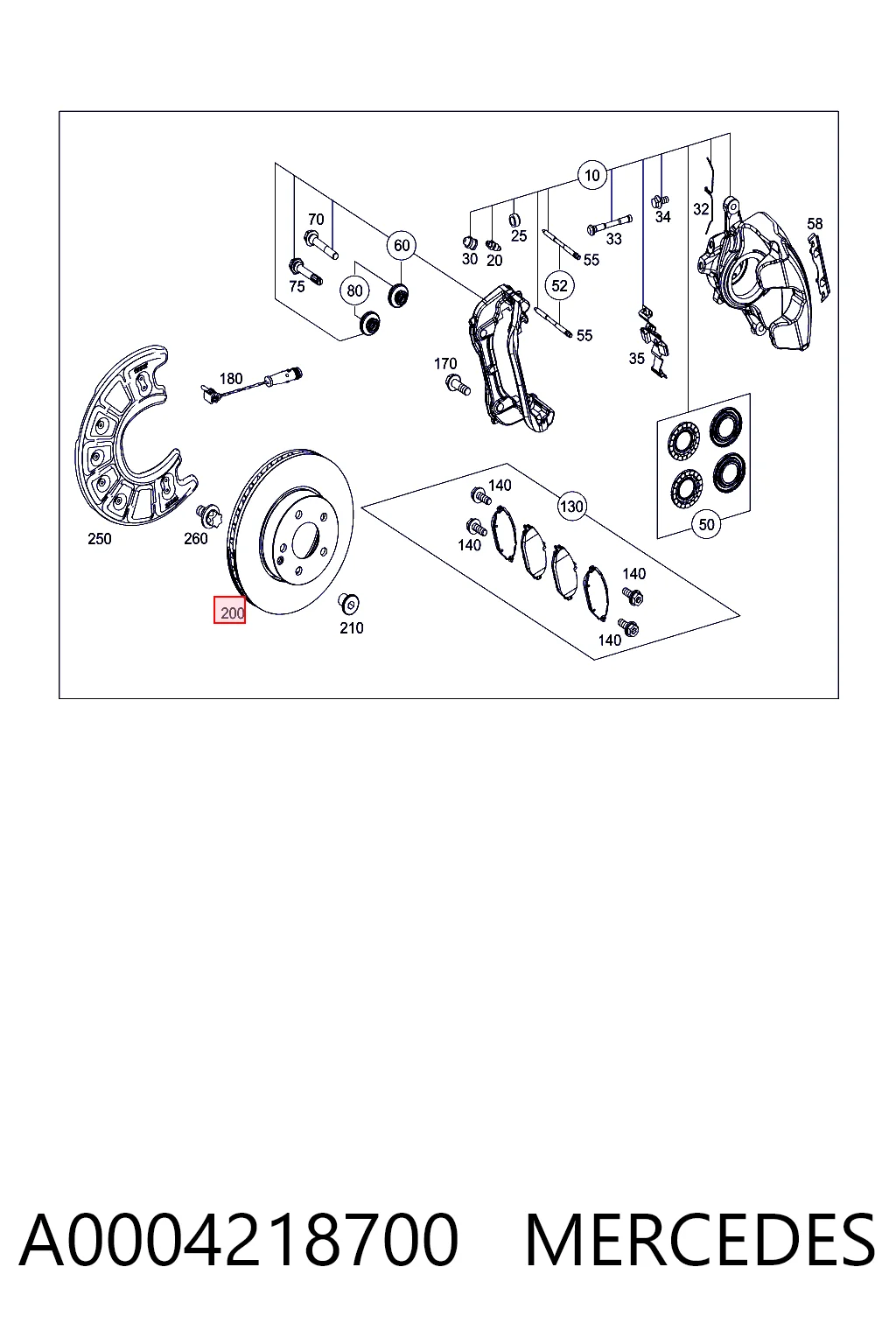A0004218700 Mercedes