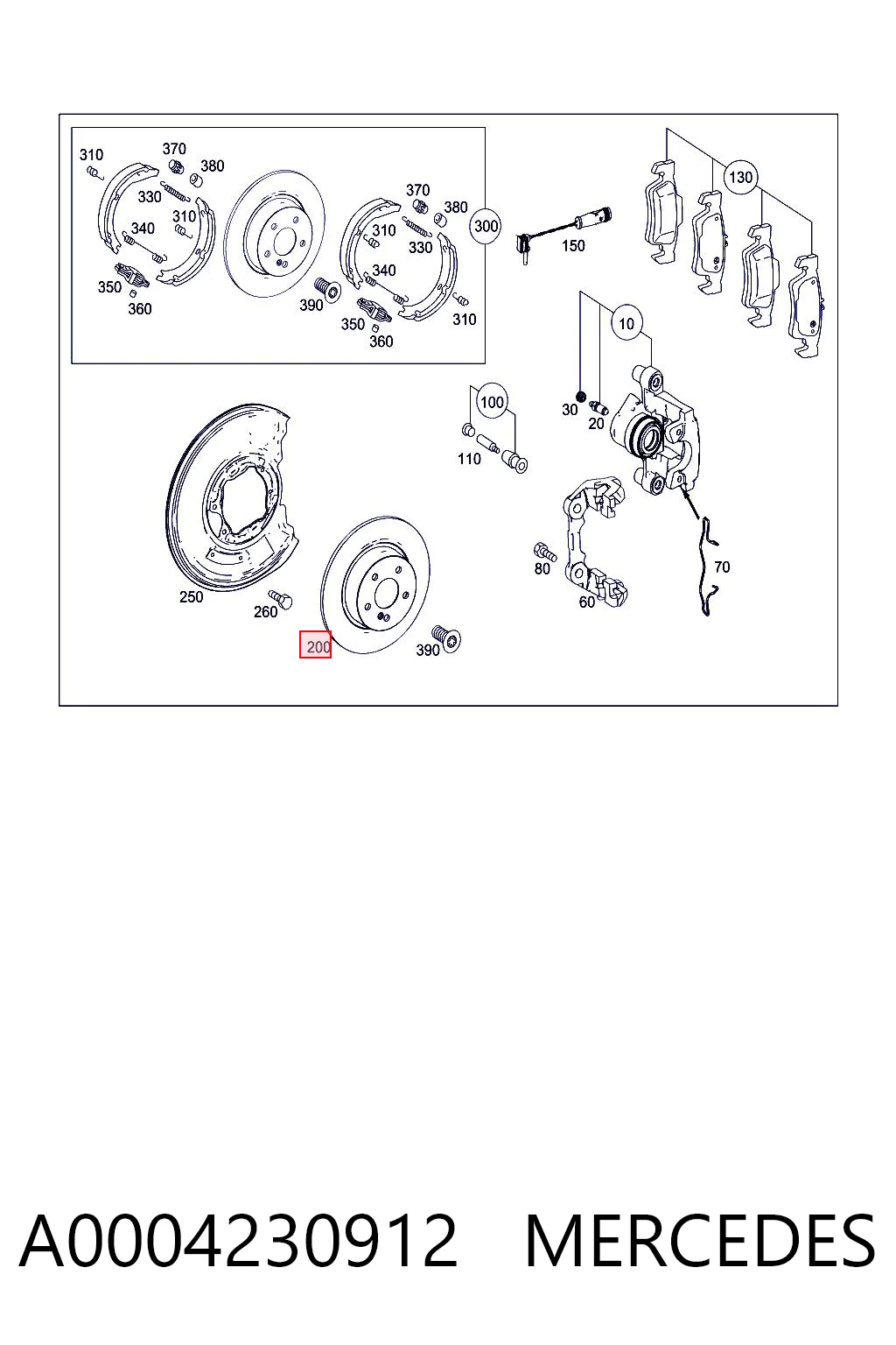 A0004230912 Mercedes