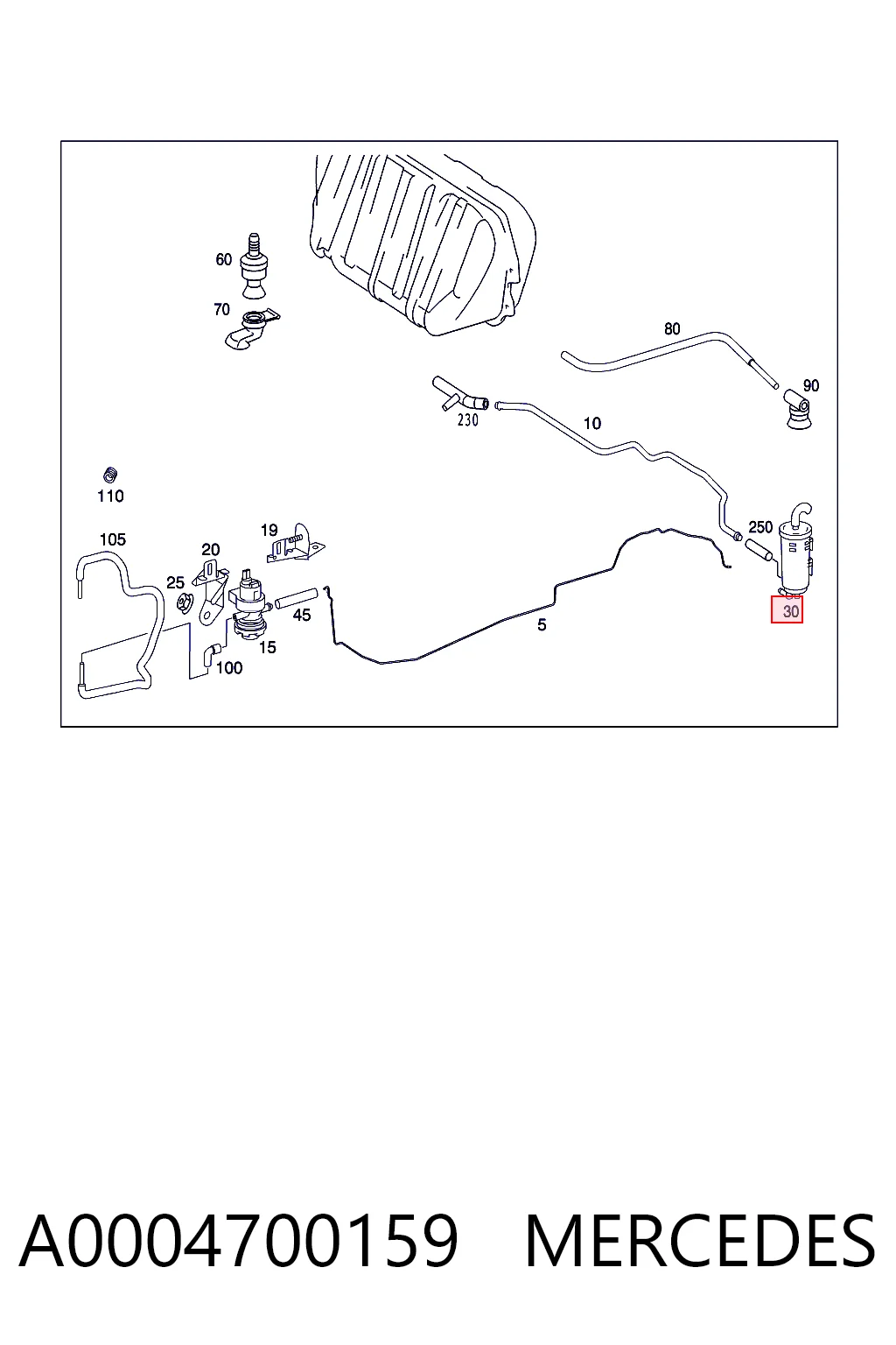 A0004700159 Mercedes