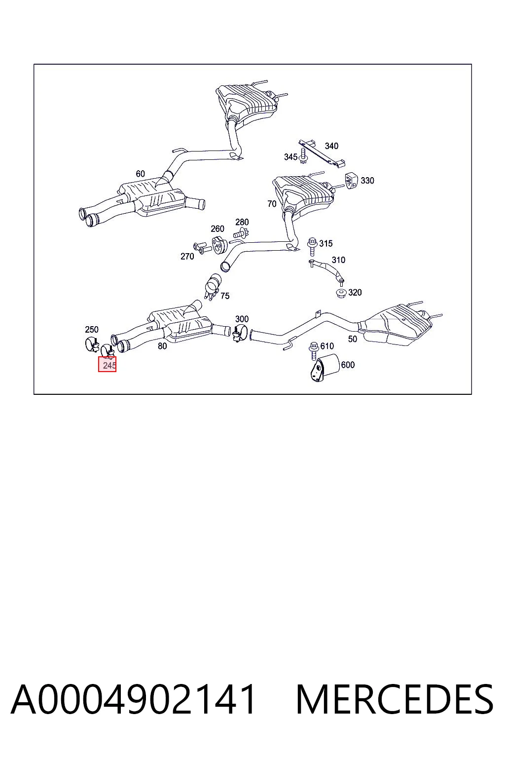 A0004902141 Mercedes