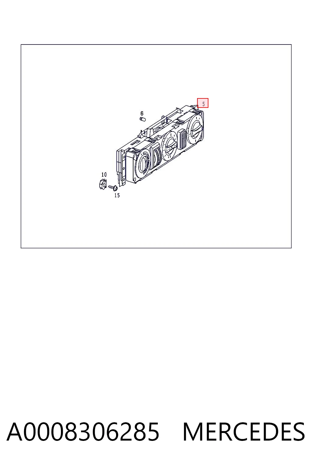 A0008306285 Mercedes