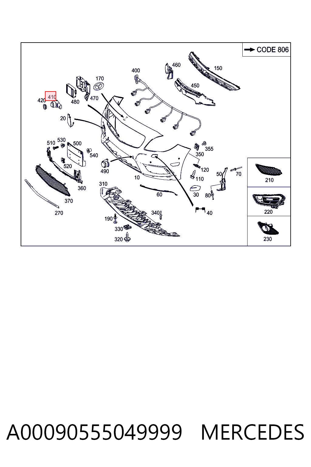A00090555049999 Mercedes