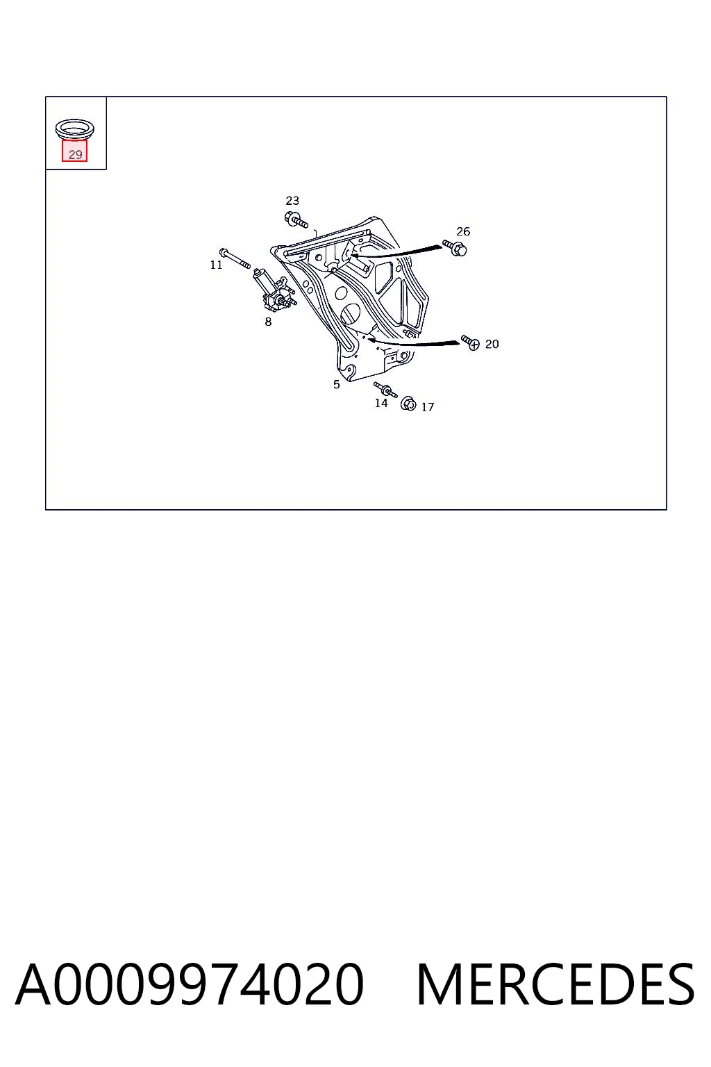 Korek zbiornika spryskiwacza Mercedes E kombi (S211) (2003 - 2009) cena, od 2,62 USD