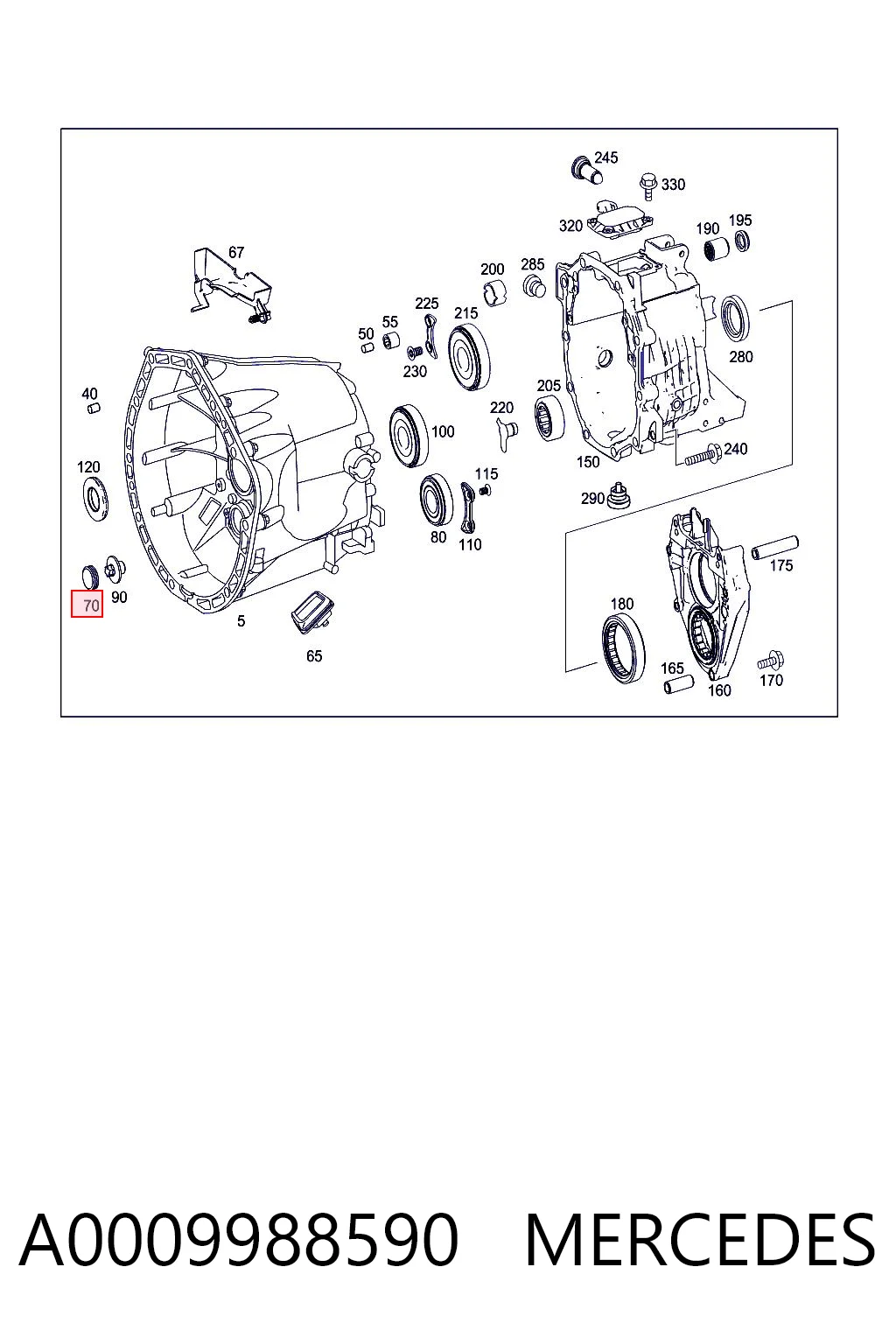 A0009988590 Mercedes