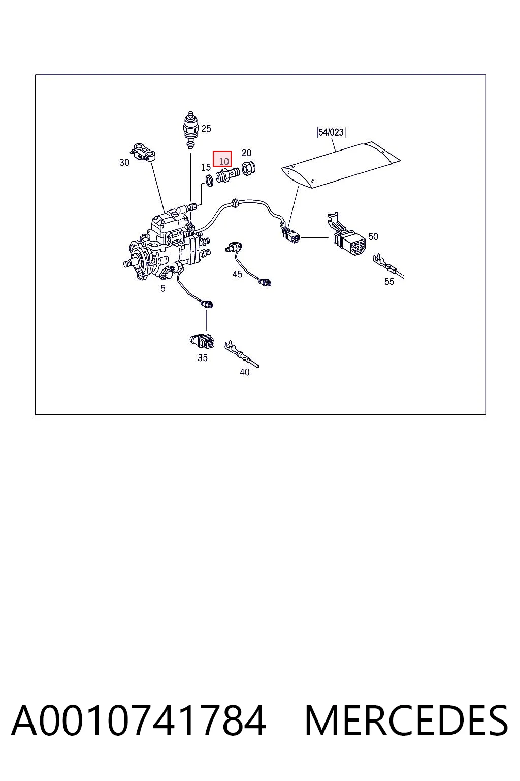 A0010741784 Mercedes
