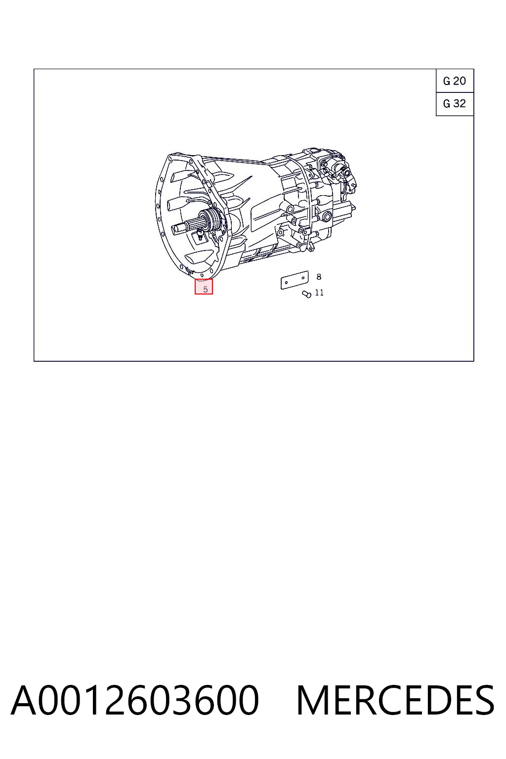 Mechaniczna skrzynia biegów w komplecie do Mercedes Benz Truck TRUCK ATEGO II 