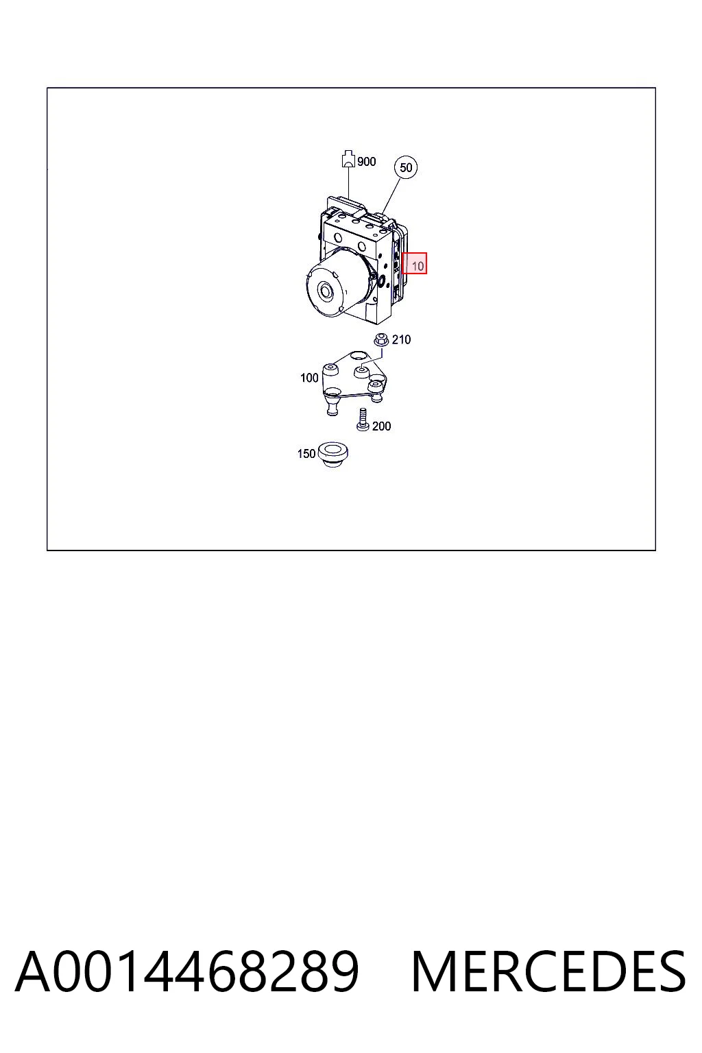 A0014468289 Mercedes