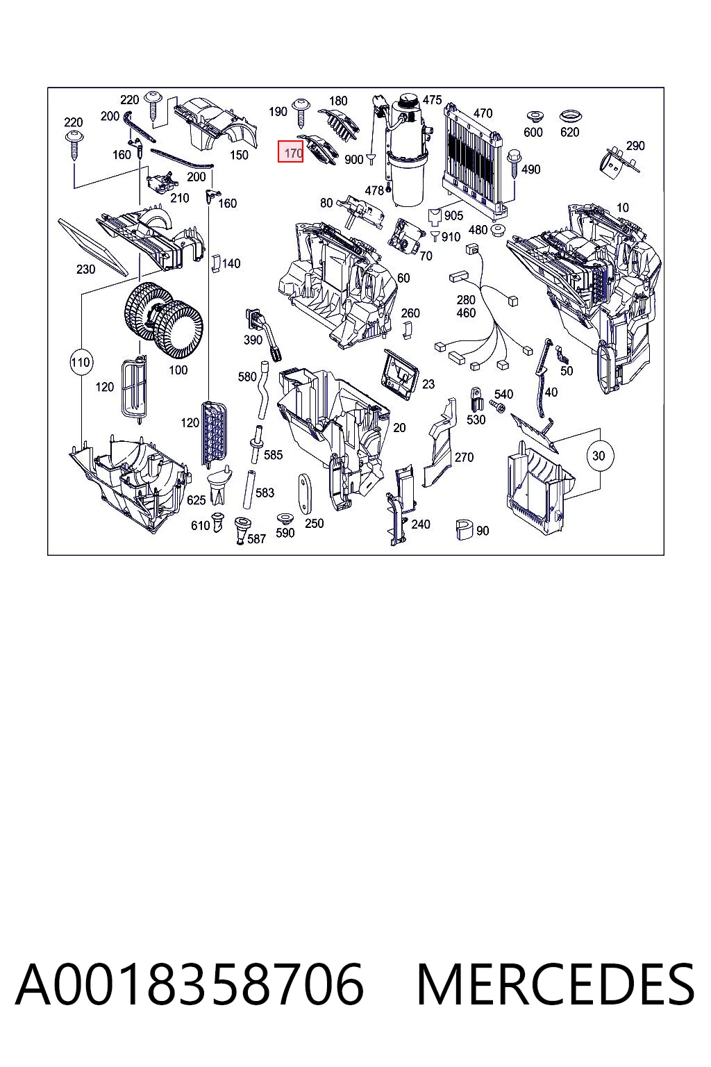 A0018358706 Mercedes