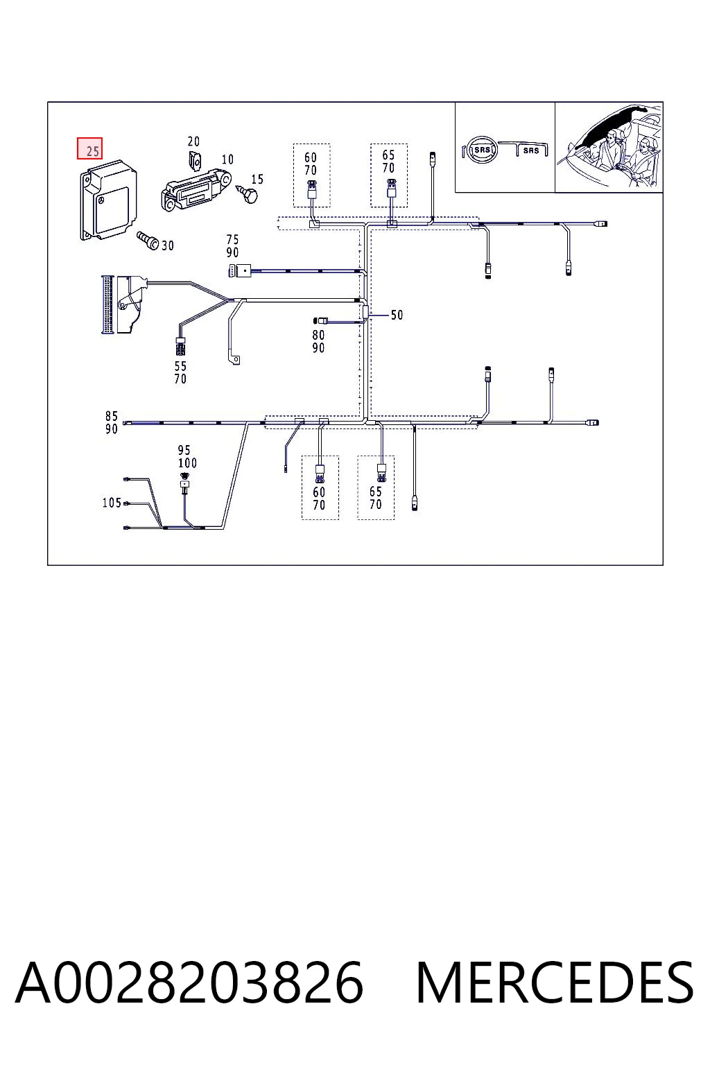 A0028203826 Mercedes