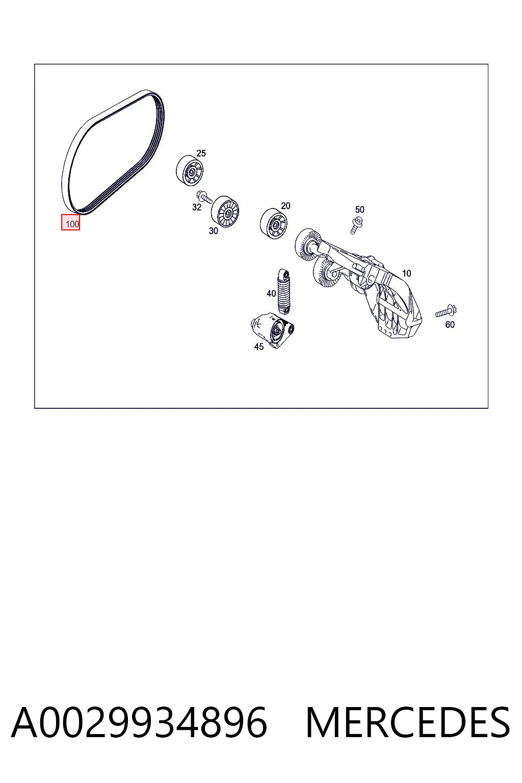 A0029934896 Mercedes