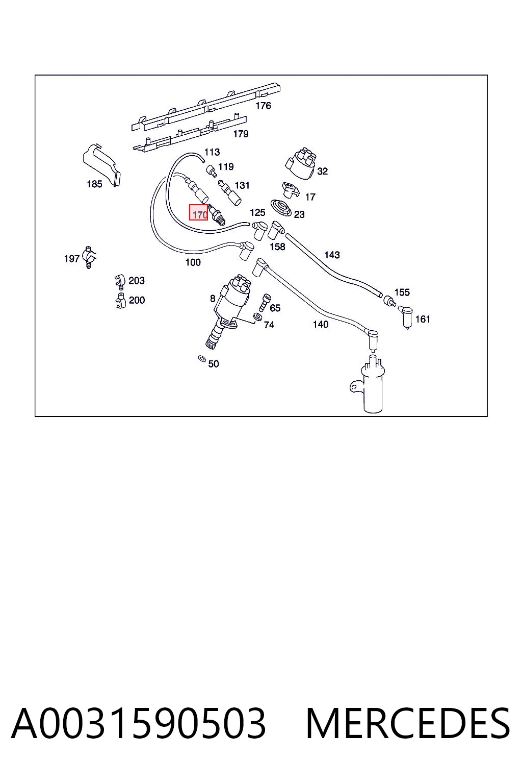 A0031590503 Mercedes