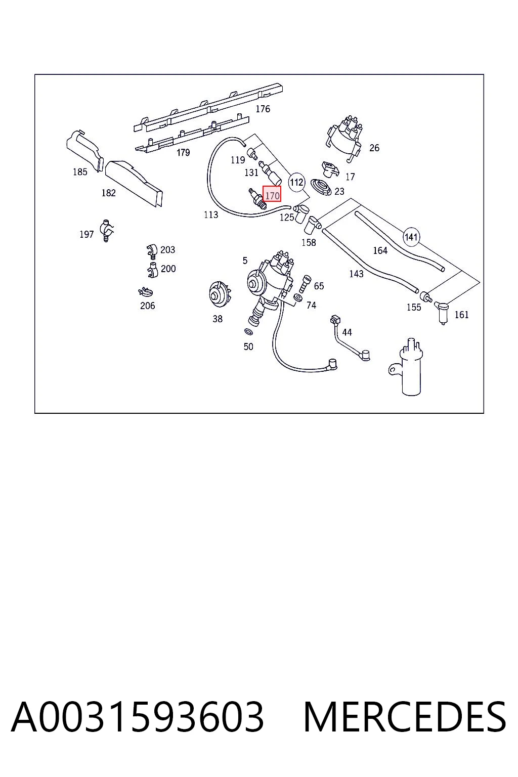 A0031593603 Mercedes