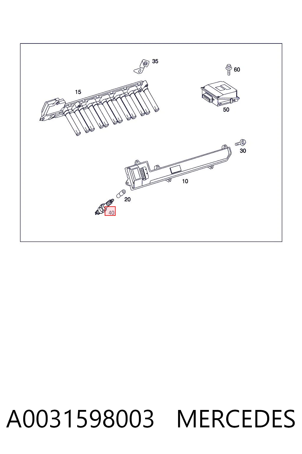 A0031598003 Mercedes