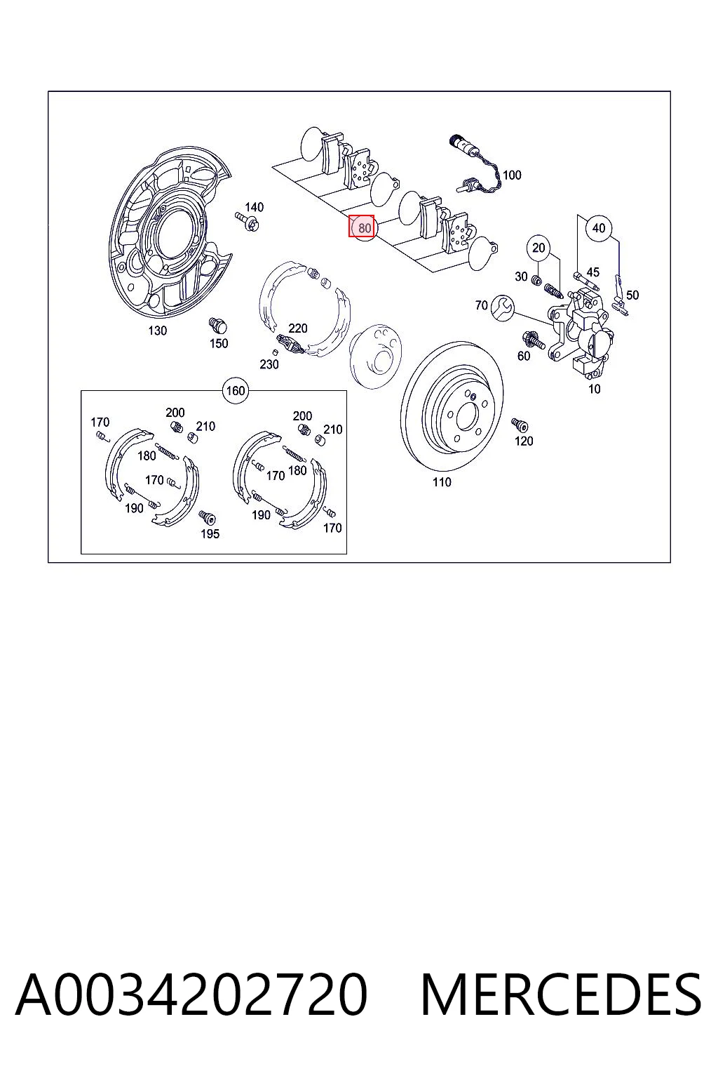 A0034202720 Mercedes