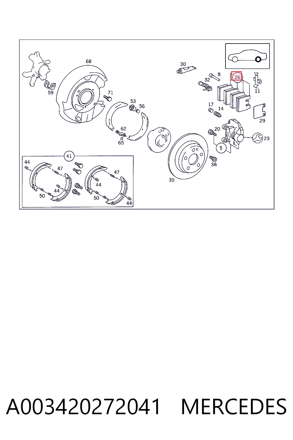 A003420272041 Mercedes