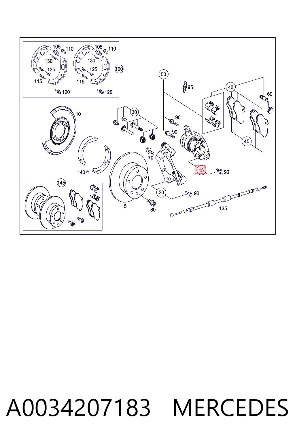 A0034207183 Mercedes