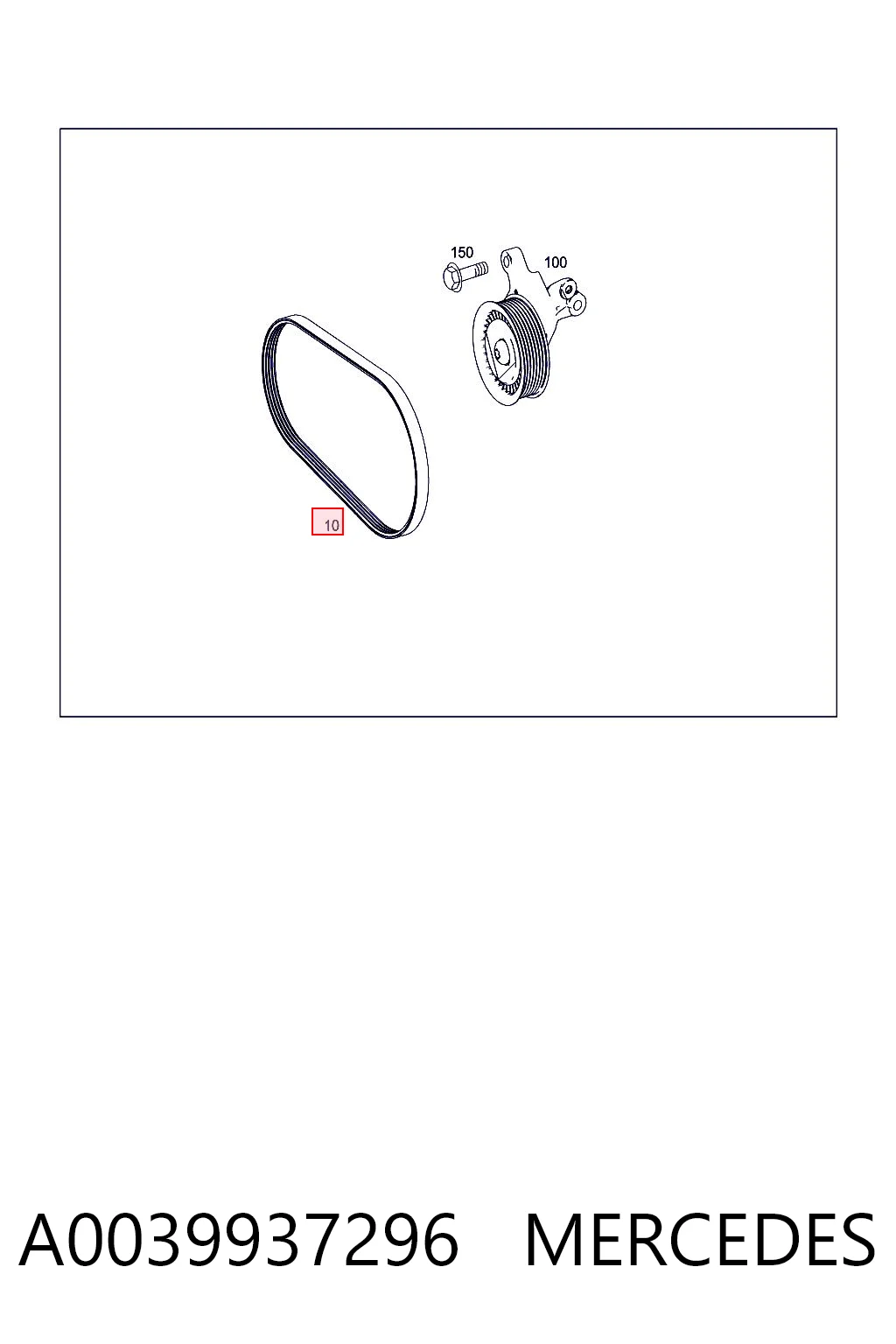 A0039937296 Mercedes