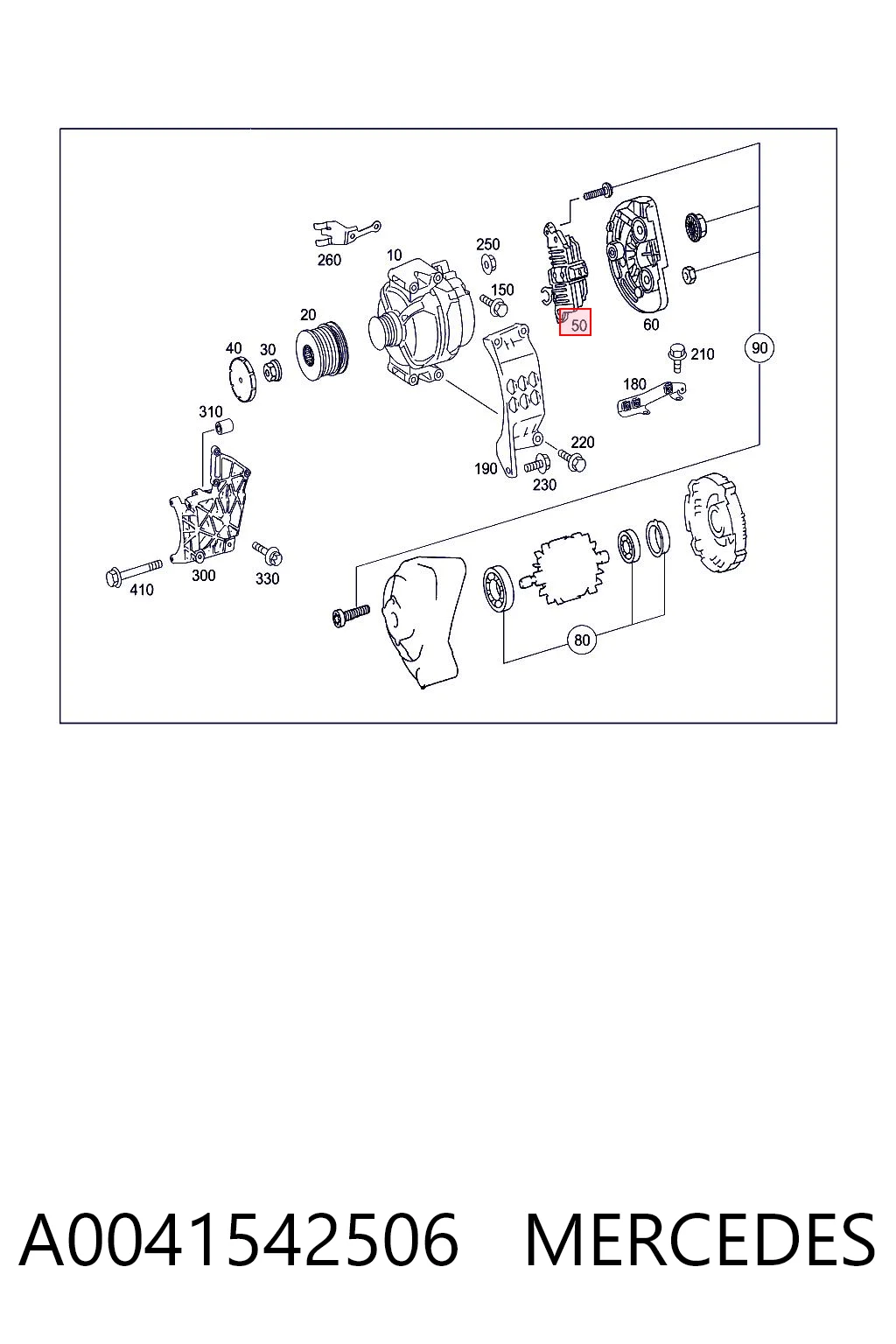 A0041542506 Mercedes
