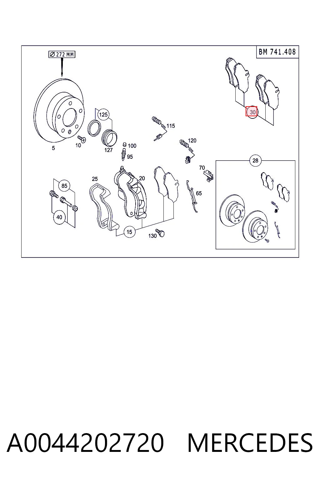 A0044202720 Mercedes