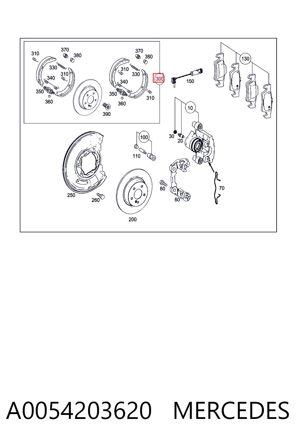 A0054203620 Mercedes