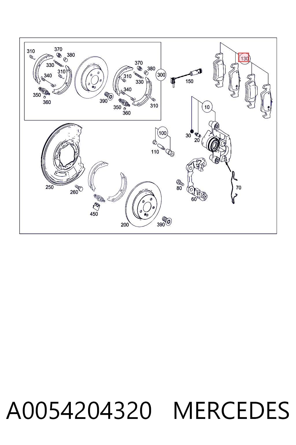 A0054204320 Mercedes