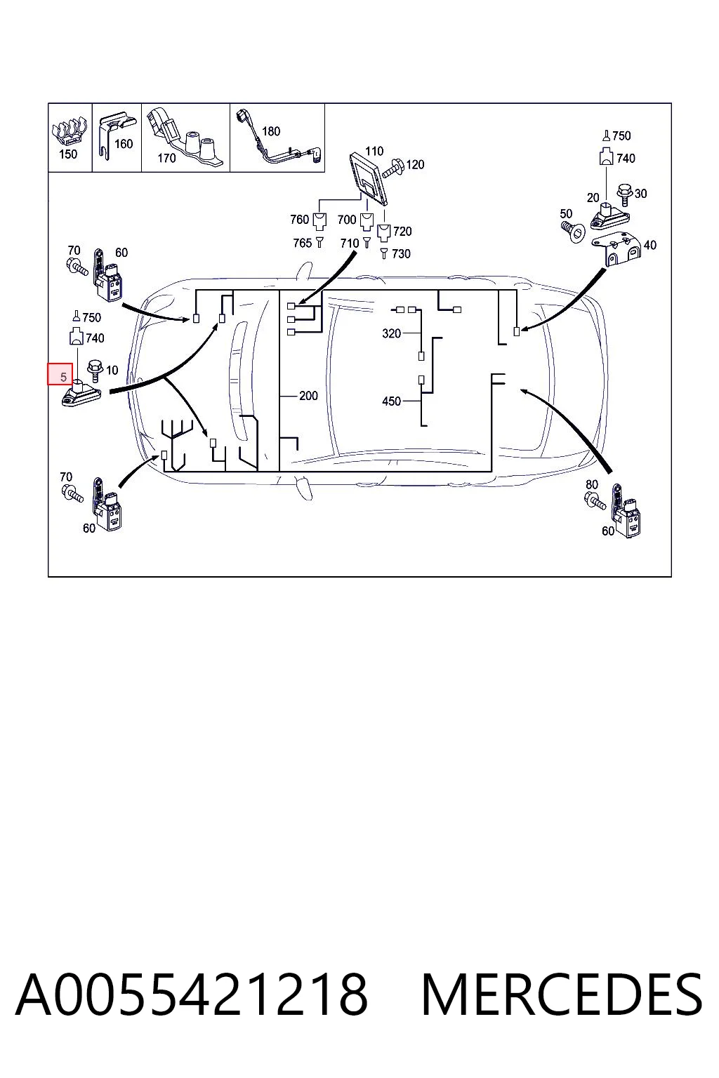 A0055421218 Mercedes