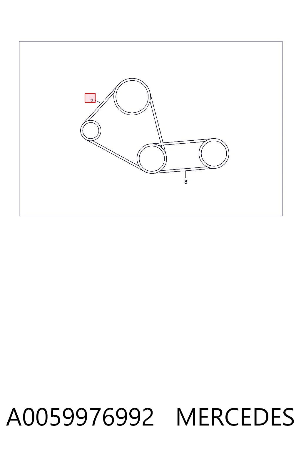 A0059976992 Mercedes