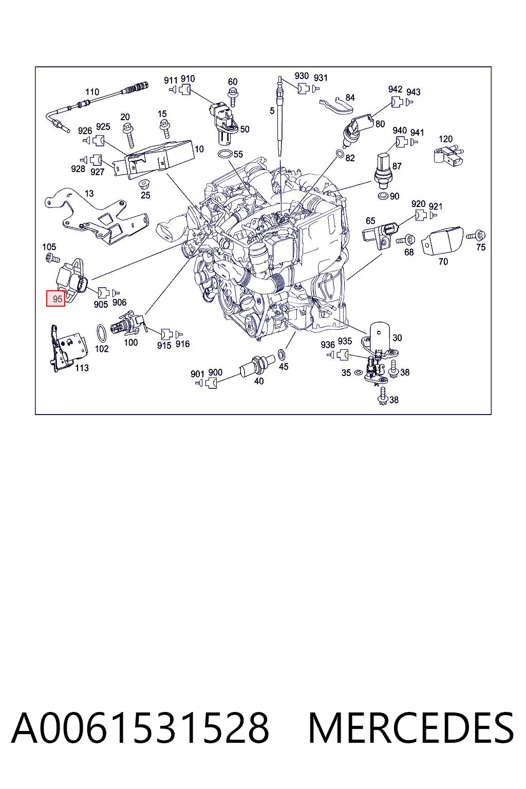 A0061531528 Mercedes